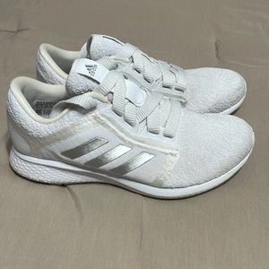 Adidas Edge Lux 4 'White Silver Metallic' G58478 Women’s Running Shoes Size 6.5